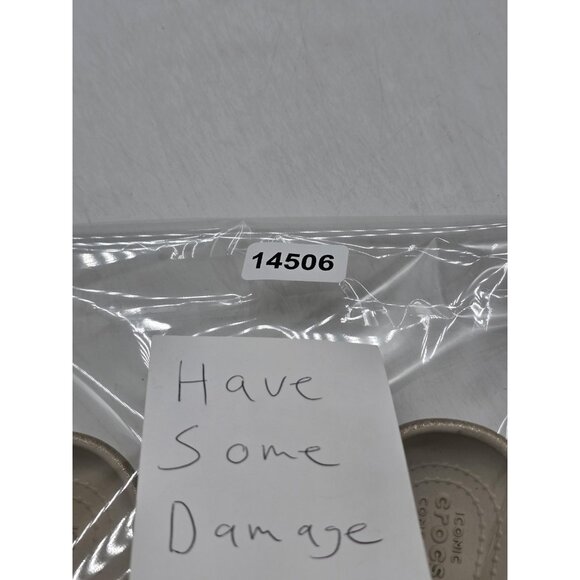 Crocs Shoes Kids Size C11 Gold Glitter Classic Clog Sandals Slip On Comfort - Picture 11 of 11